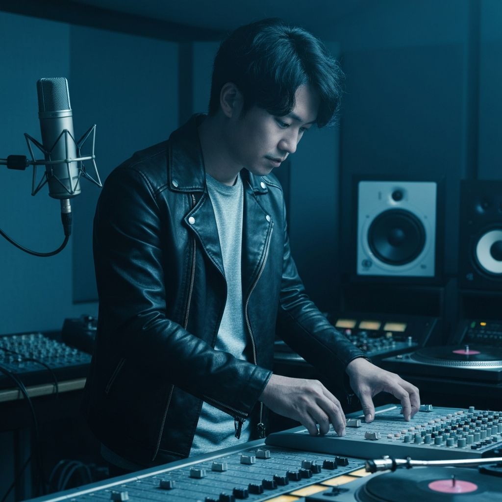 URBOI in the studio